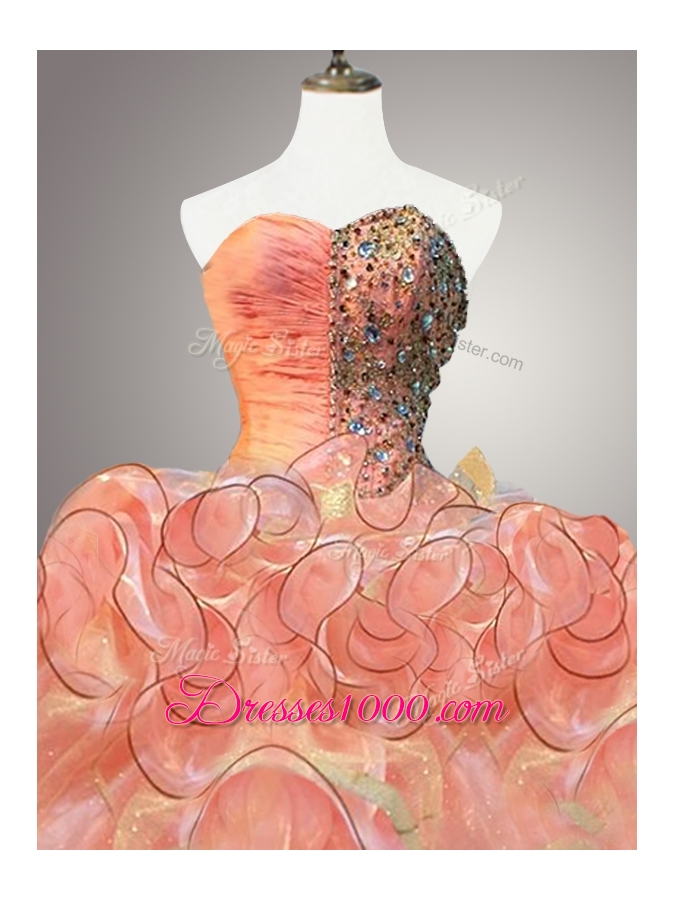 New Arrivals Multi Color Quinceanera Dresses with Beading and Ruffles