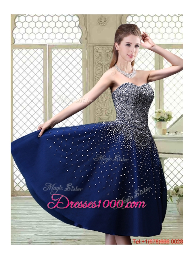 Luxurious Sweetheart Beading Prom Dresses for 2016