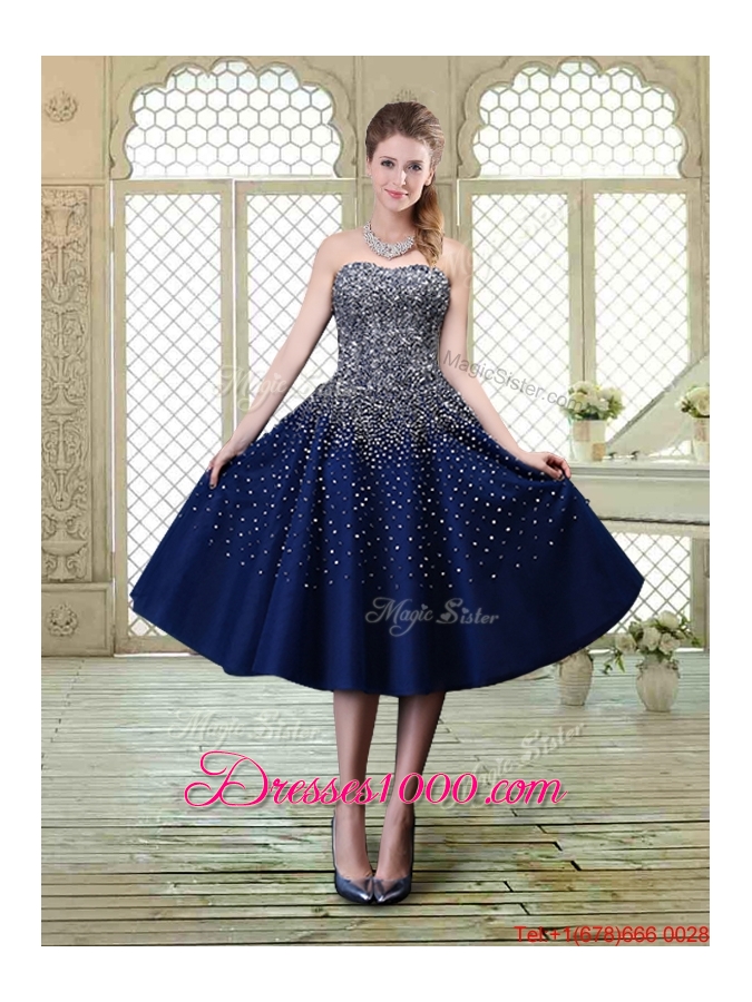 Luxurious Sweetheart Beading Prom Dresses for 2016