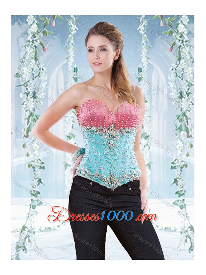 Exquisite Rose Pink Detachable Quinceanera Gown with Beading and Ruffles