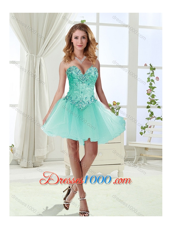 Feminine Visible Boning Beaded Detachable Quinceanera Dress in Rolling Flowers