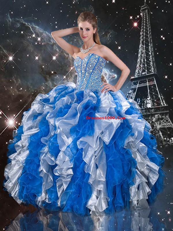 Sexy Floor Length Ball Gowns Sleeveless Multi-color Vestidos de Quinceanera Lace Up