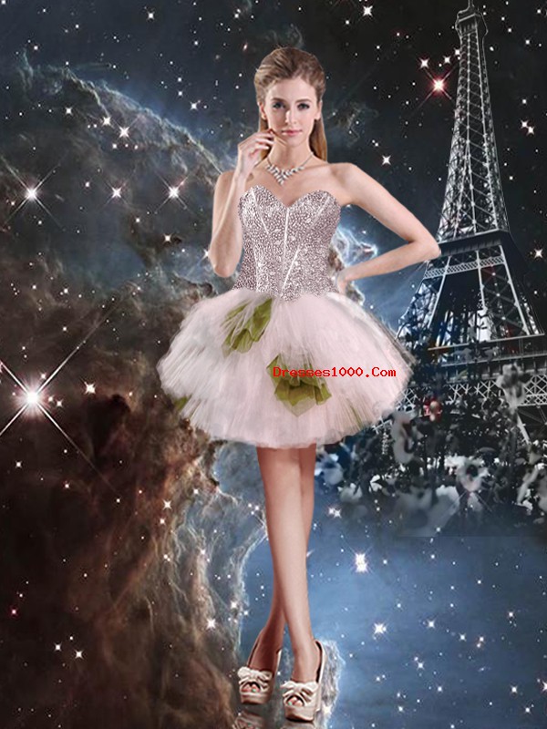 Glamorous Floor Length Champagne Sweet 16 Quinceanera Dress Sweetheart Sleeveless Lace Up