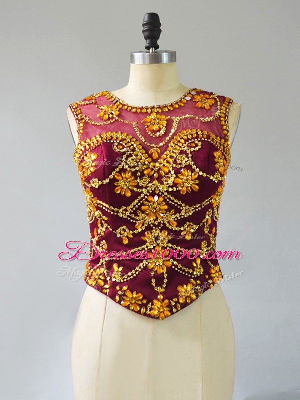 Sleeveless Appliques Lace Up Quinceanera Dresses