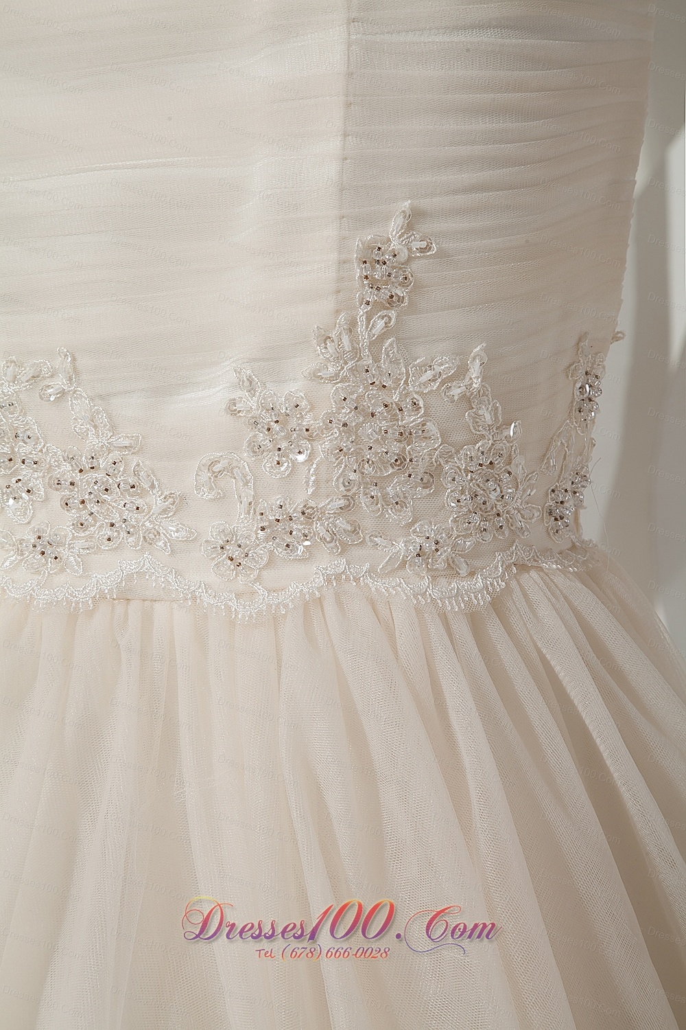 Mermaid Halter Wedding Dress Tulle Brush Train