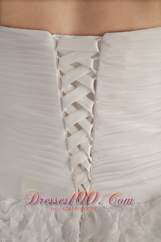 Luxurious Wedding Bridal Gowns Special Sweetheart Chapel