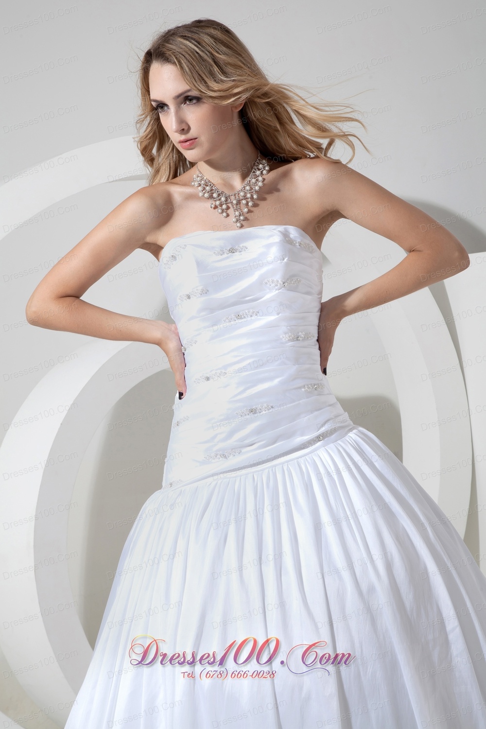 Wonderful Ruched Bridal Gowns Strapless On Sale
