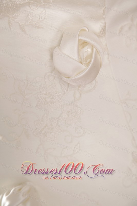 Strapless Lace and Taffeta Bridal Dresses 2013