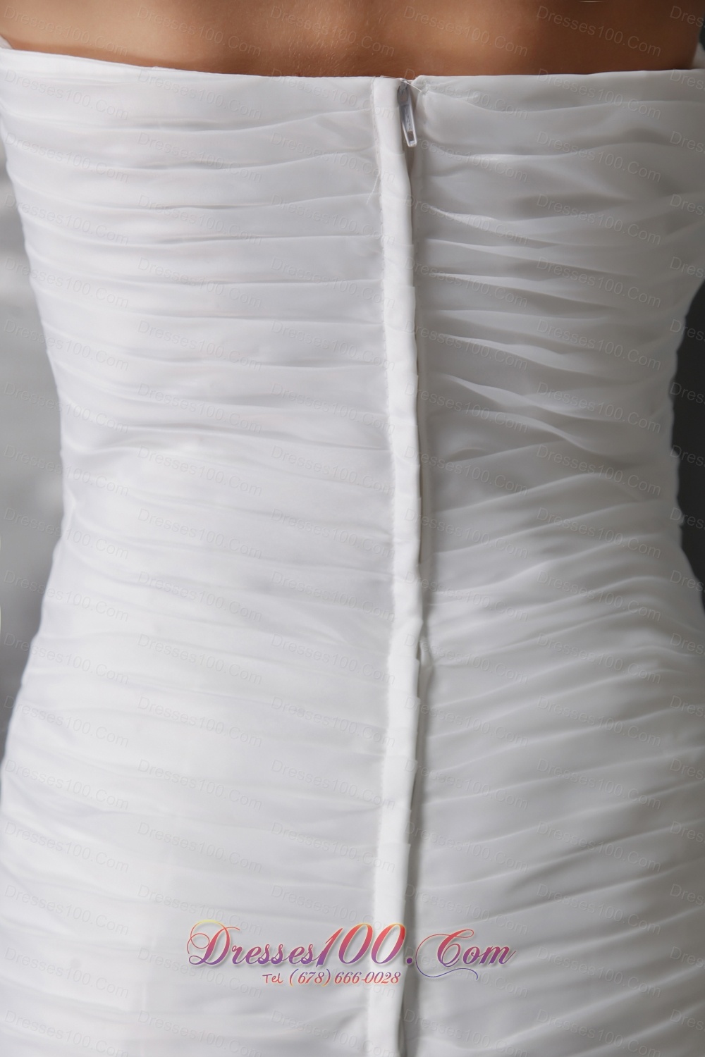 Gorgeous Rolling Flowers Sweetheart Ruffles Wedding Dress