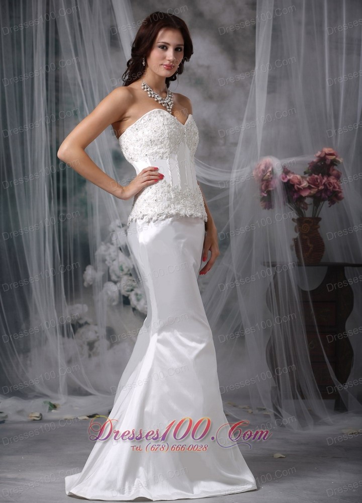 Convertible Mermaid Garden Lace Wedding Dress Sweetheart