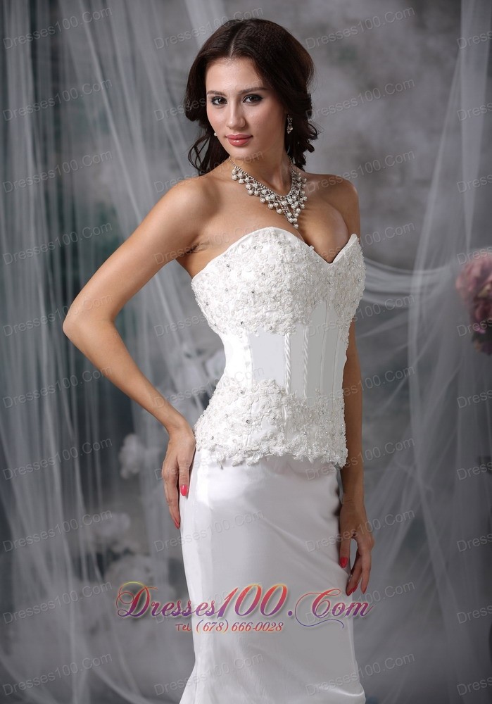 Convertible Mermaid Garden Lace Wedding Dress Sweetheart