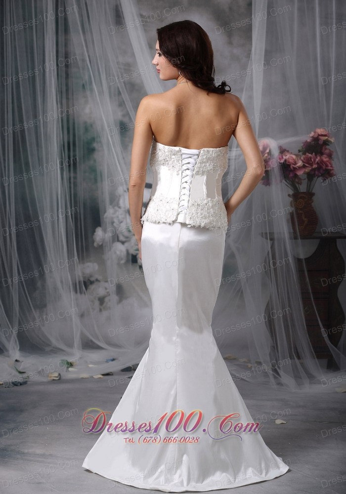 Convertible Mermaid Garden Lace Wedding Dress Sweetheart