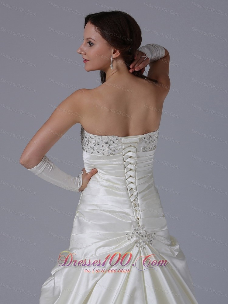 Clasp Beaded Luxurious Wedding Bridal Dress Appliques 2014