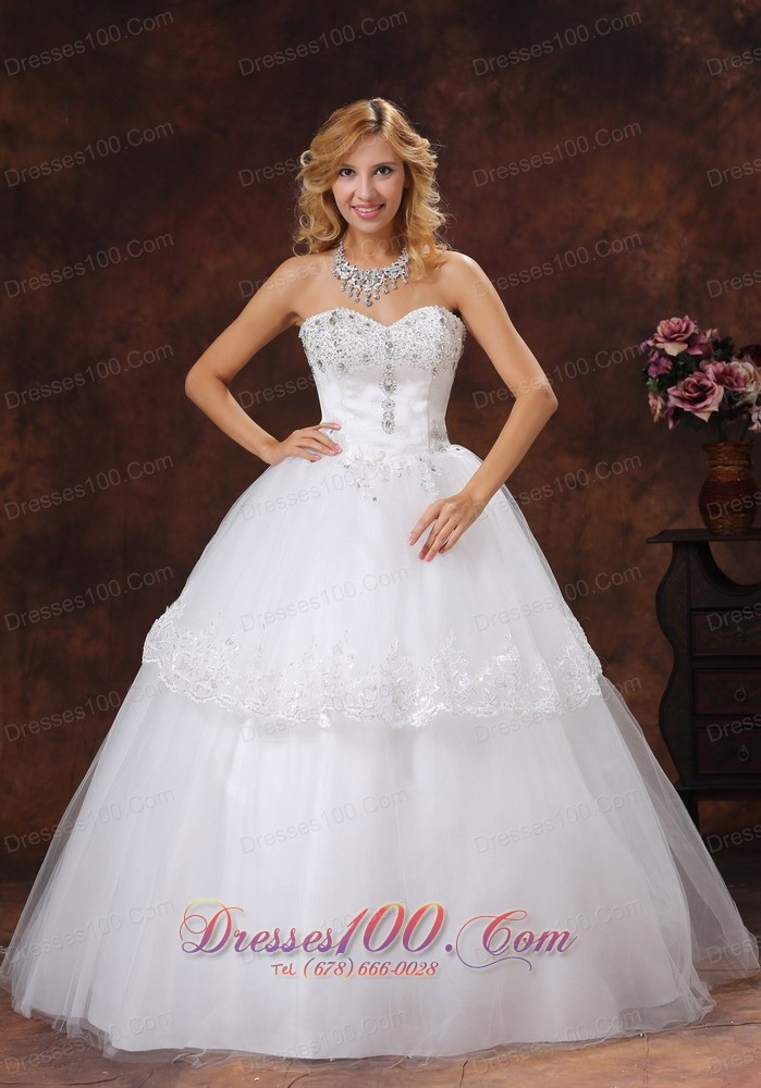 Beading Embroidery 2013 Wedding Gowns Sweetheart Layer