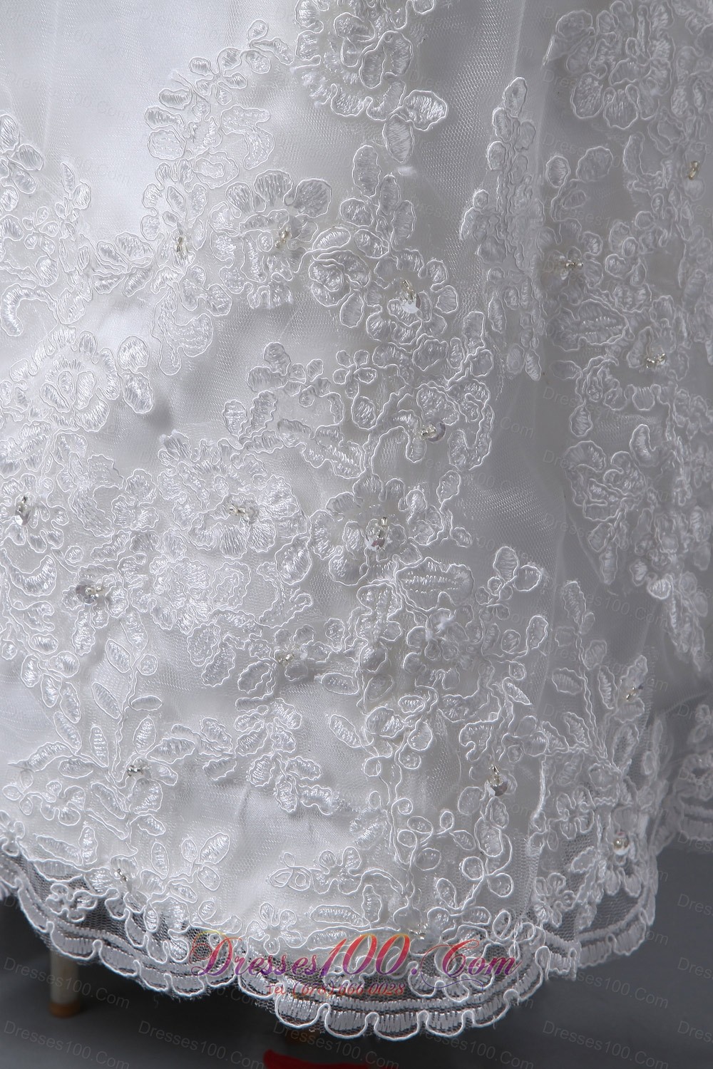 Lace High Low Wedding Dresses For Brides Strapless