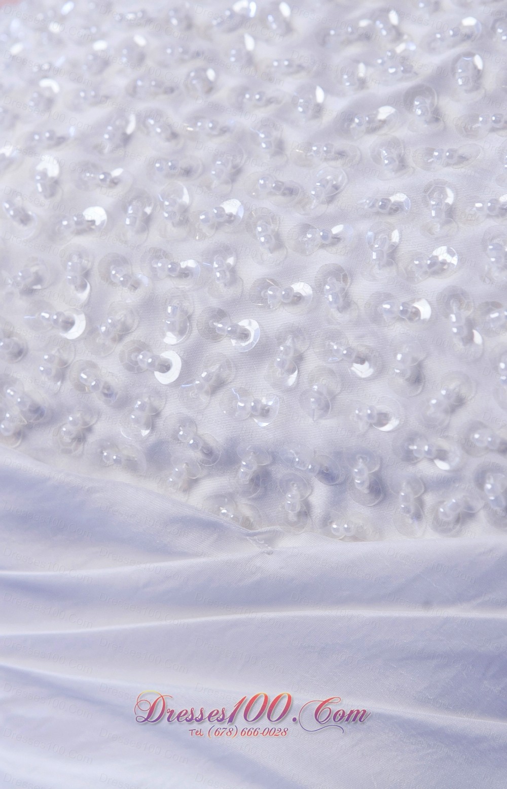 Strapless A-line Ankle-length Taffeta Wedding Dress