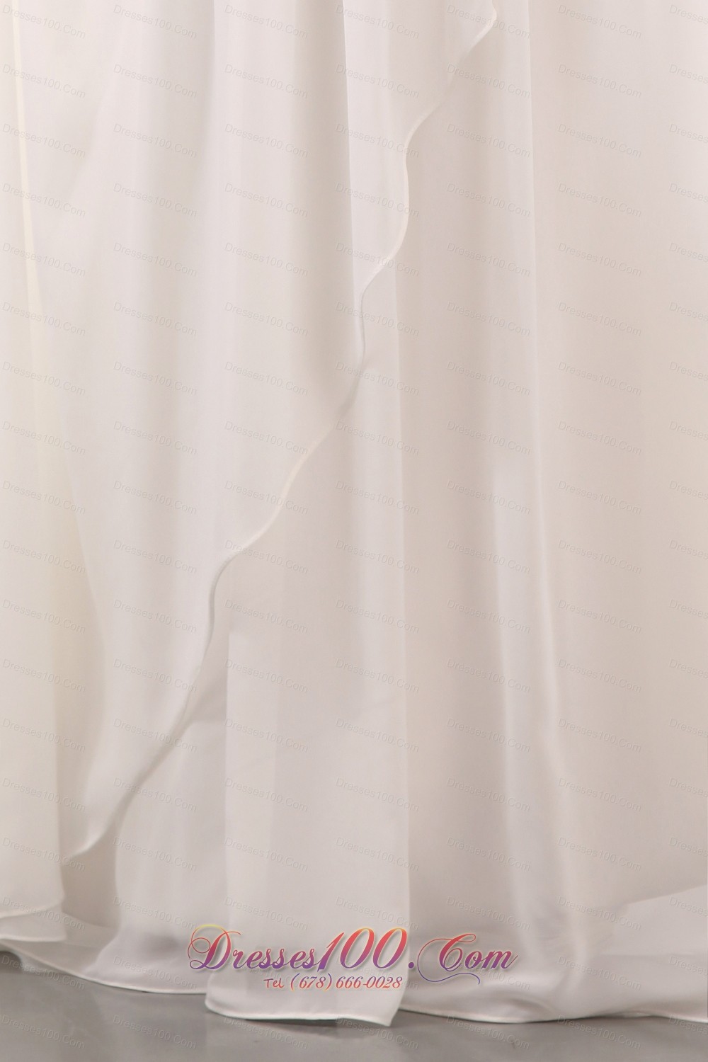 Beautiful Empire Straps Wedding Dress Brush Train Beaded