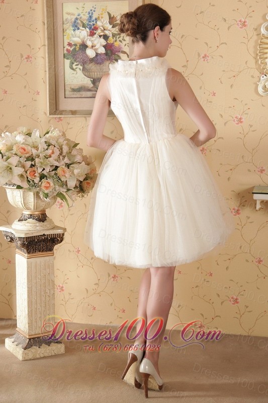 Dressy A-line Princess Square Beading Ruched Wedding Dress