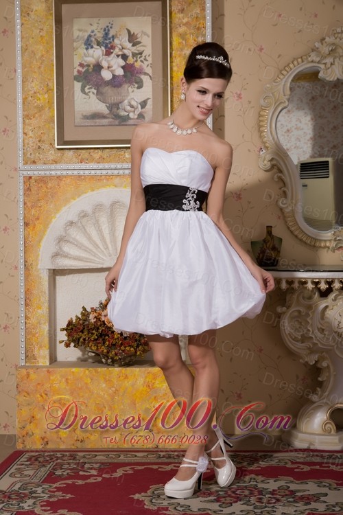 A-line Sweetheart Taffeta Sash Sexy Wedding Dress