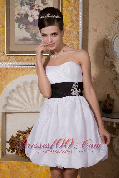 A-line Sweetheart Taffeta Sash Sexy Wedding Dress
