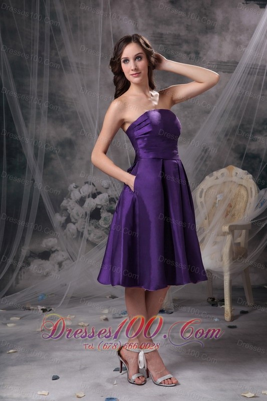 Eggplant Purple Empire Bridesmaid Dress Under 100 New Bridesmaid Dresses