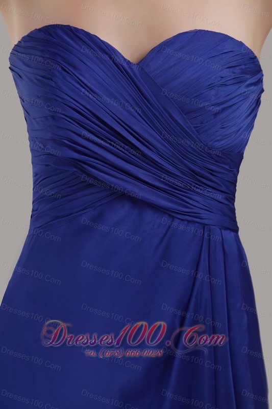 Royal Blue Bridesmaid Formal Dress Empire Fashion Color