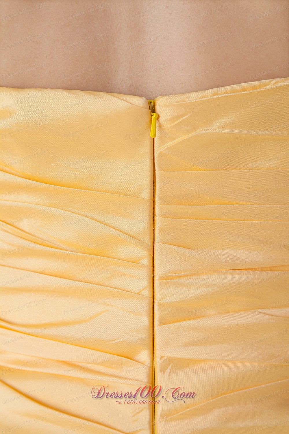 Orange Yellow Prom Cocktail Dress Sweetheart with Jacket