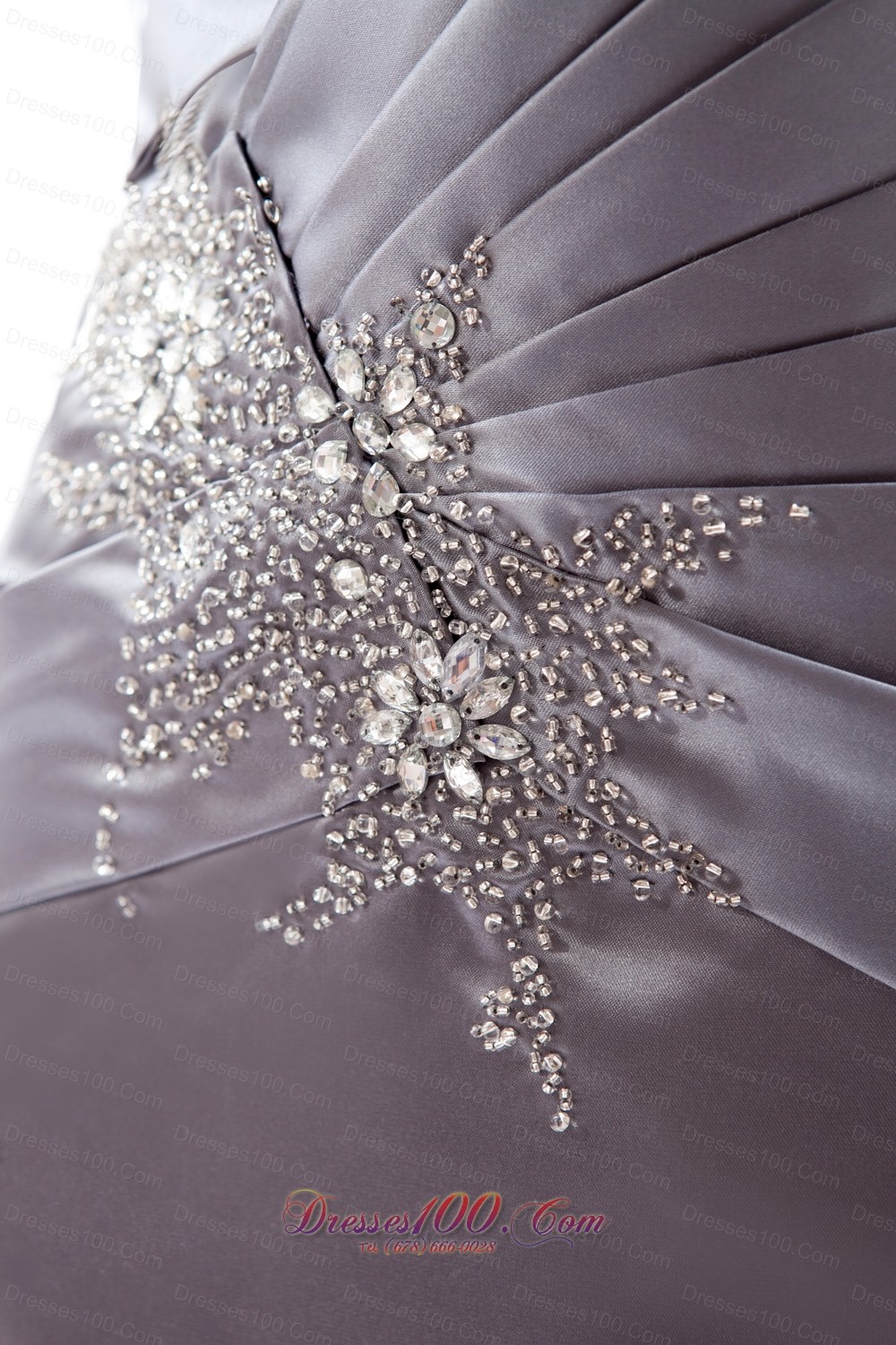 Flounced Jacket Beading Appliques Mother Bride Dress