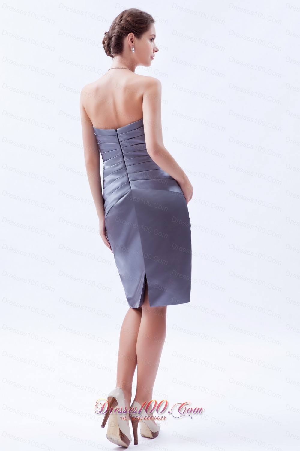 Flounced Jacket Beading Appliques Mother Bride Dress