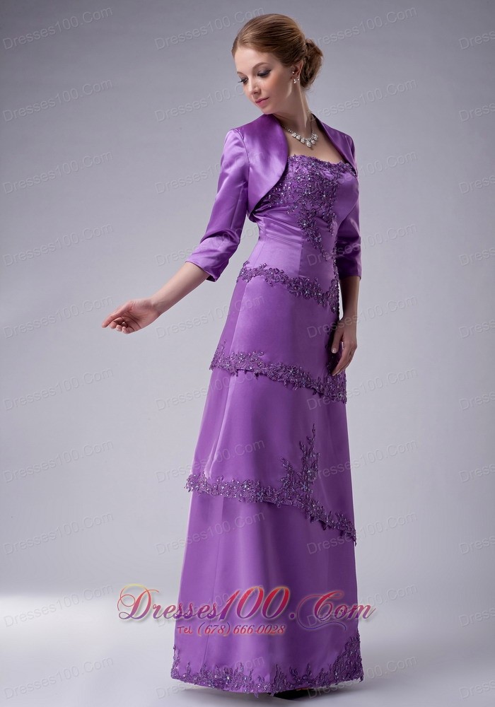 Purple Mother of the Groom Dresses
