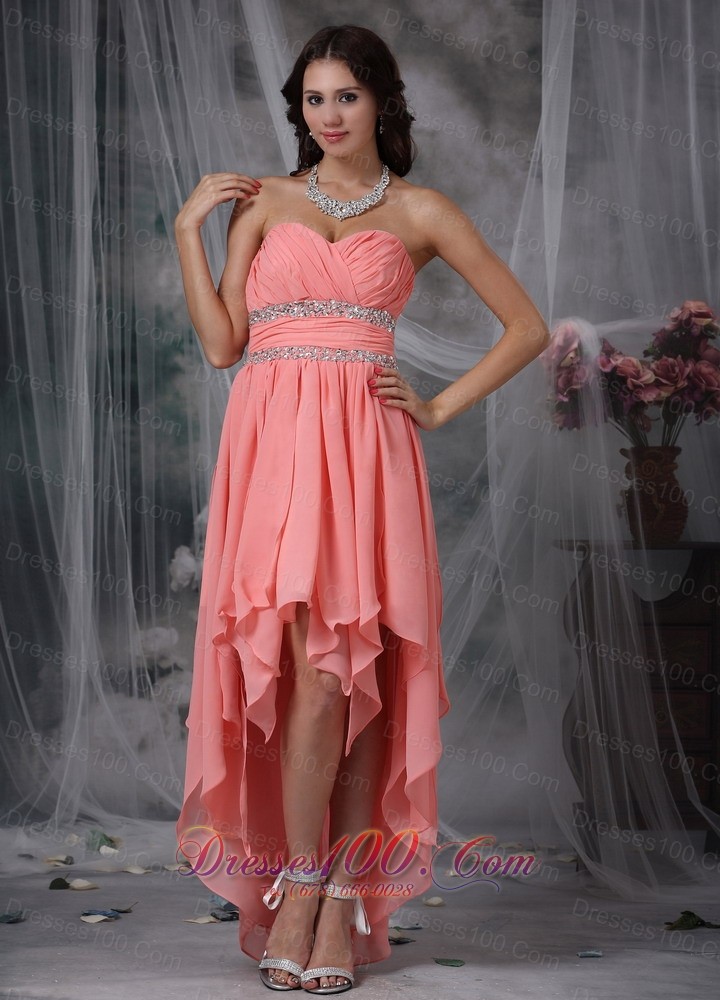 handkerchief prom dress