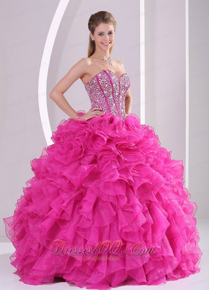 Sweetheart Rhinestone Decorate Uo Bodice Quinceanera Dress