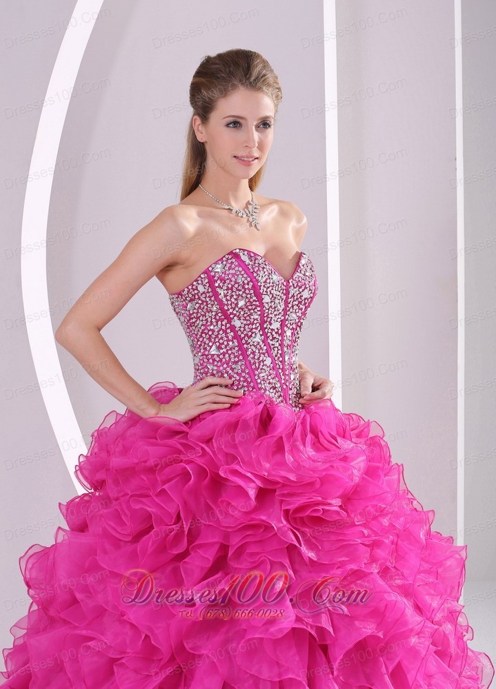 Sweetheart Rhinestone Decorate Uo Bodice Quinceanera Dress