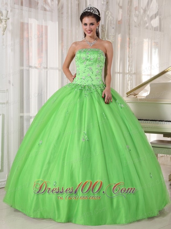 spring quinceanera dresses