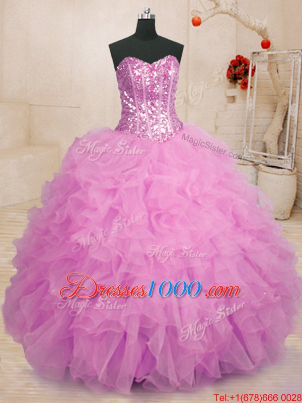 Dark Green Sleeveless Tulle Lace Up Quinceanera Gowns for Military Ball and Sweet 16 and Quinceanera