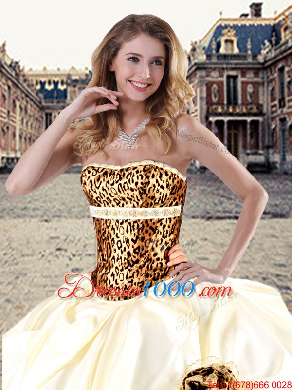 Apple Green Scoop Neckline Beading and Ruffles Quinceanera Gown Sleeveless Lace Up