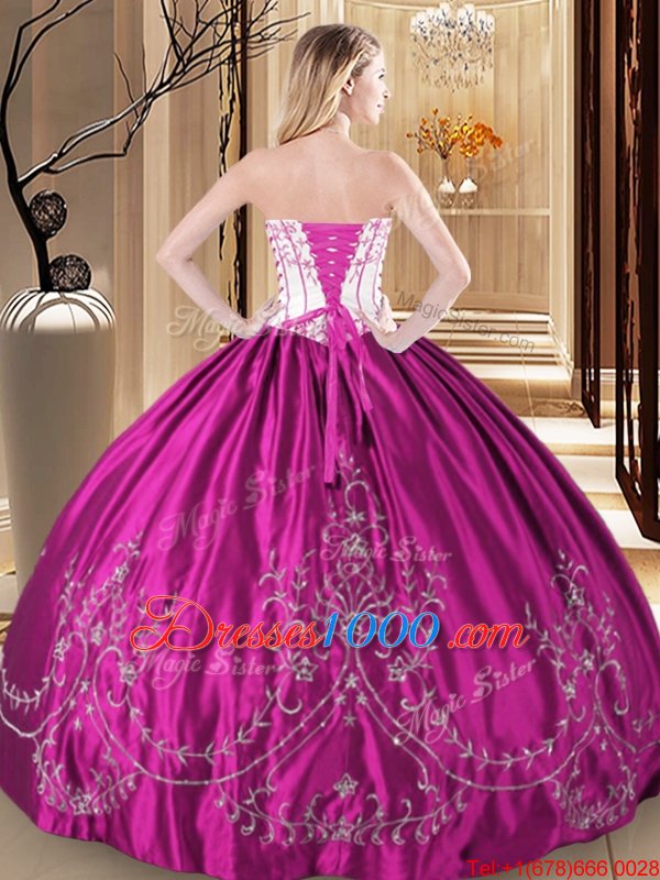 Charming Floor Length Ball Gowns Sleeveless Purple Quinceanera Gown Lace Up